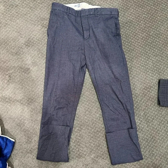 Old Navy Other - Slim fit blue/white striped chino. Size 32x34